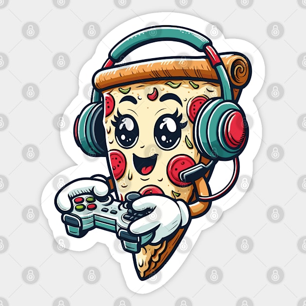 Funny Pizza Sticker by JessArty